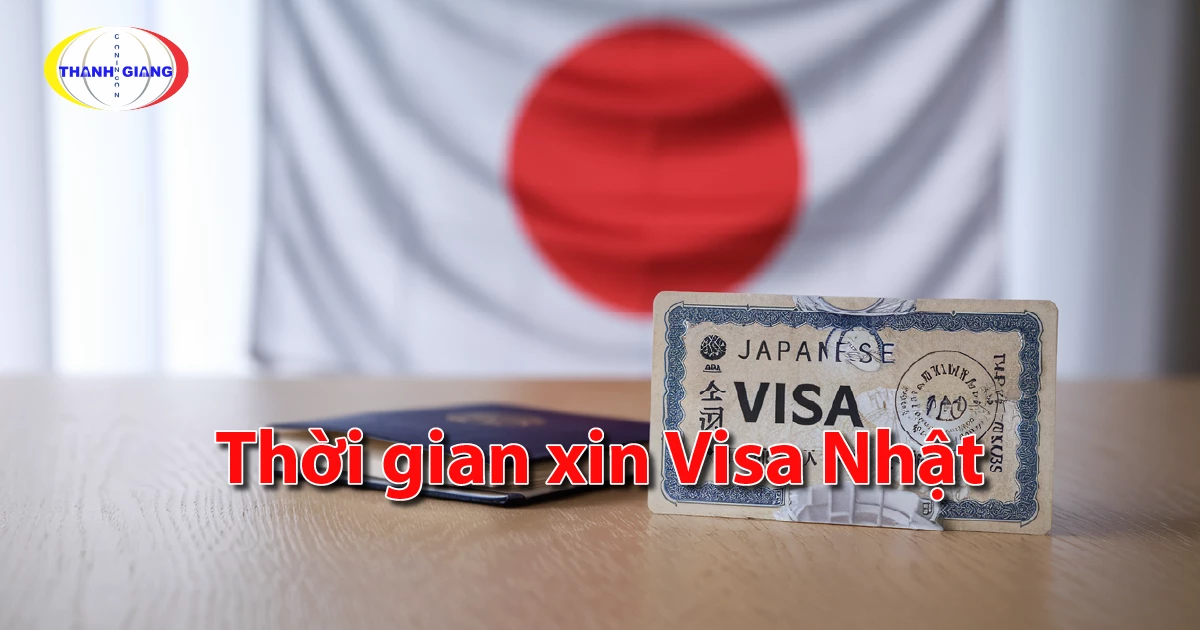 Thời gian xin Visa Nhật