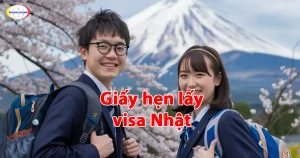 Giấy hẹn lấy visa Nhật