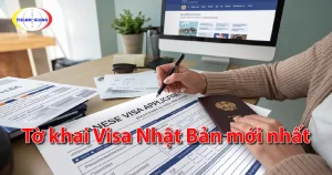 tờ khai visa nhật bản mới nhất