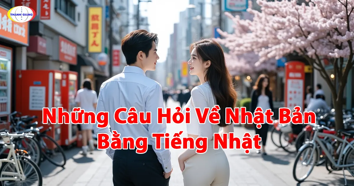 Những Câu Hỏi Về Nhật Bản Bằng Tiếng Nhật