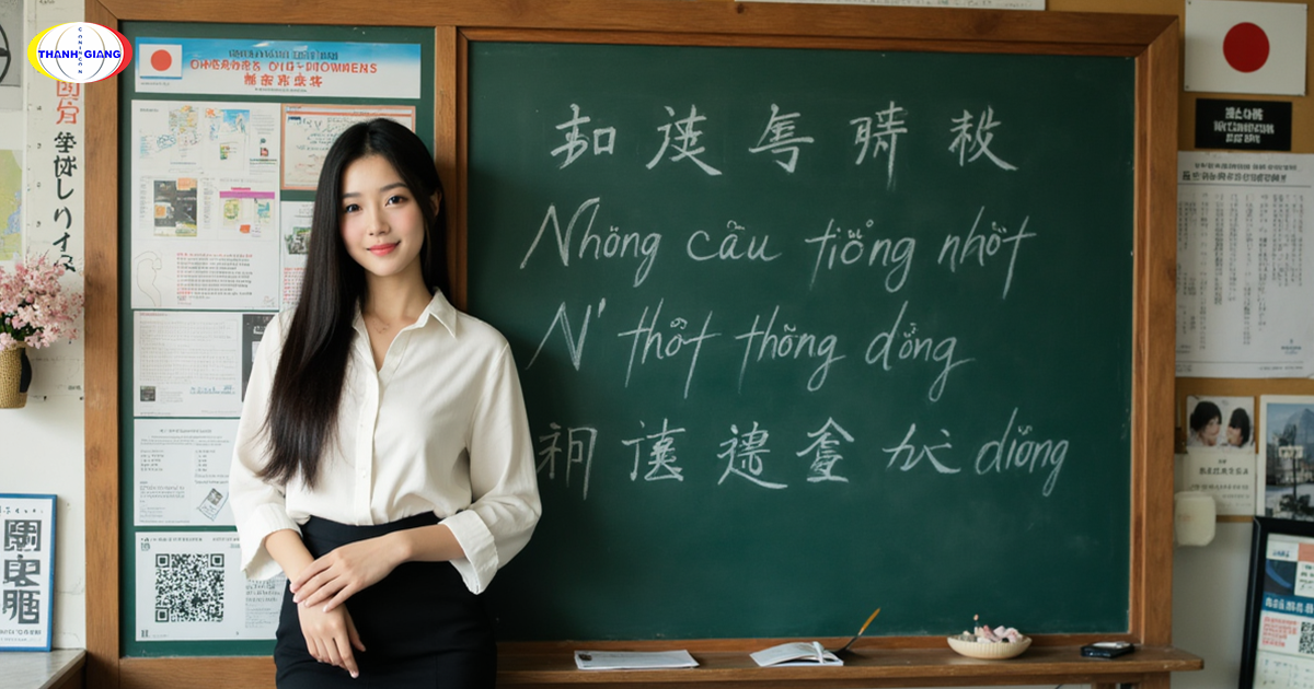 những câu tiếng Nhật thông dụng