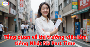 việc làm tiếng nhật n3 part time
