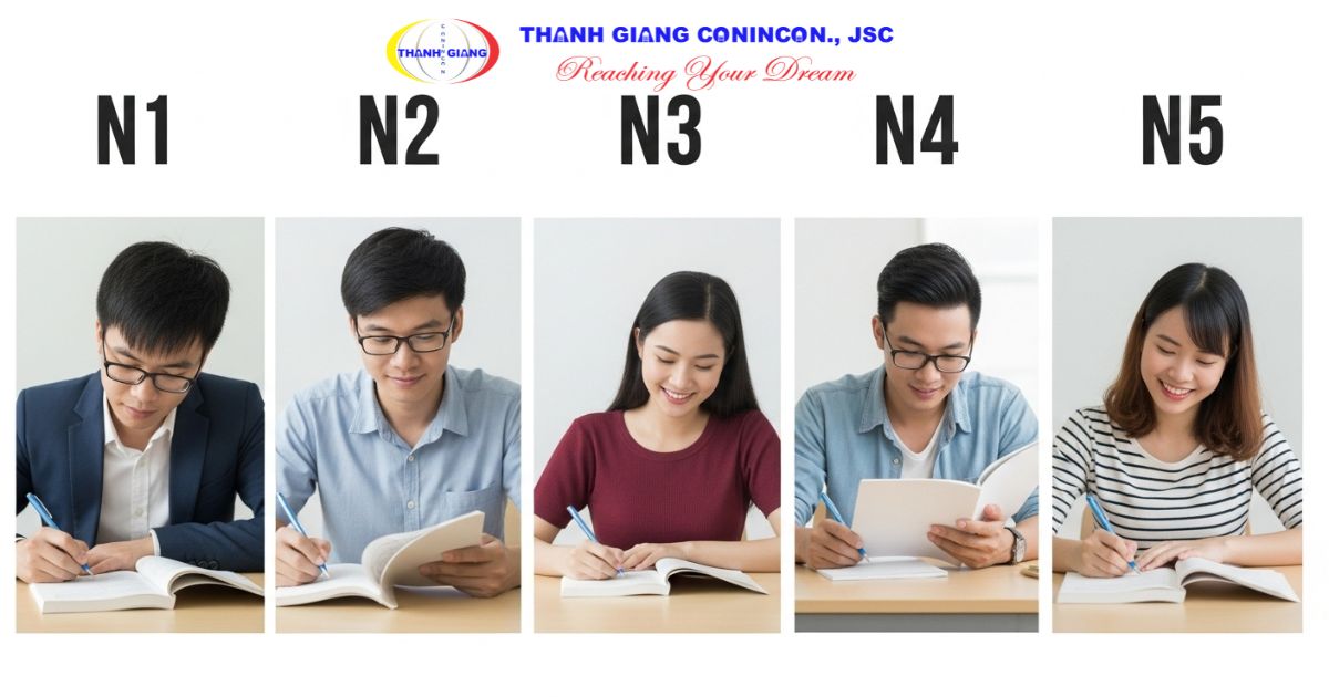 Các giai đoạn học tại trường tiếng Nhật