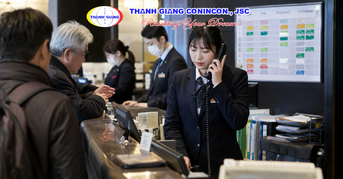 Áp lực khi giao tiếp và nhiều ca làm việc trong mùa cao điểm ngành Khách sạn tại Nhật Bản