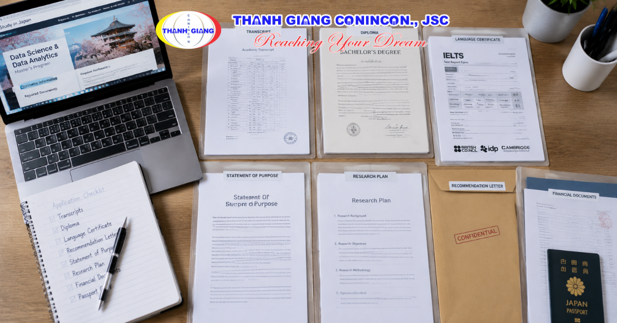 Bộ hồ sơ cần chuẩn bị khi du học ngành Khoa học dữ liệu tại Nhật Bản