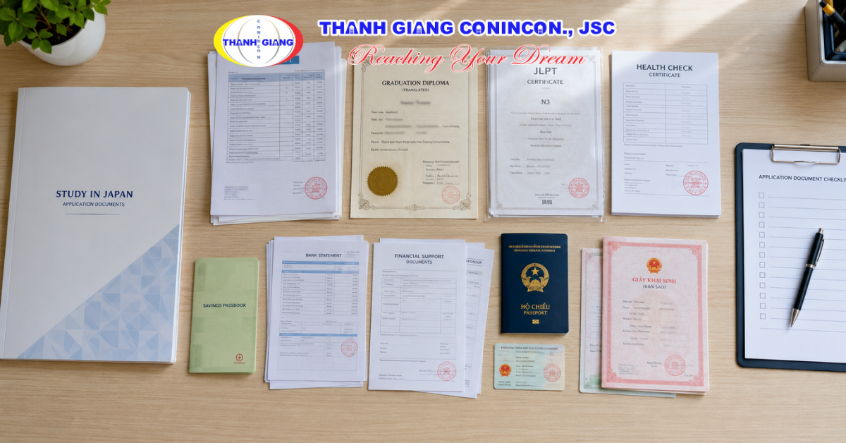 Danh sách giấy tờ cần chuẩn bị trong hồ sơ du học Nhật Bản