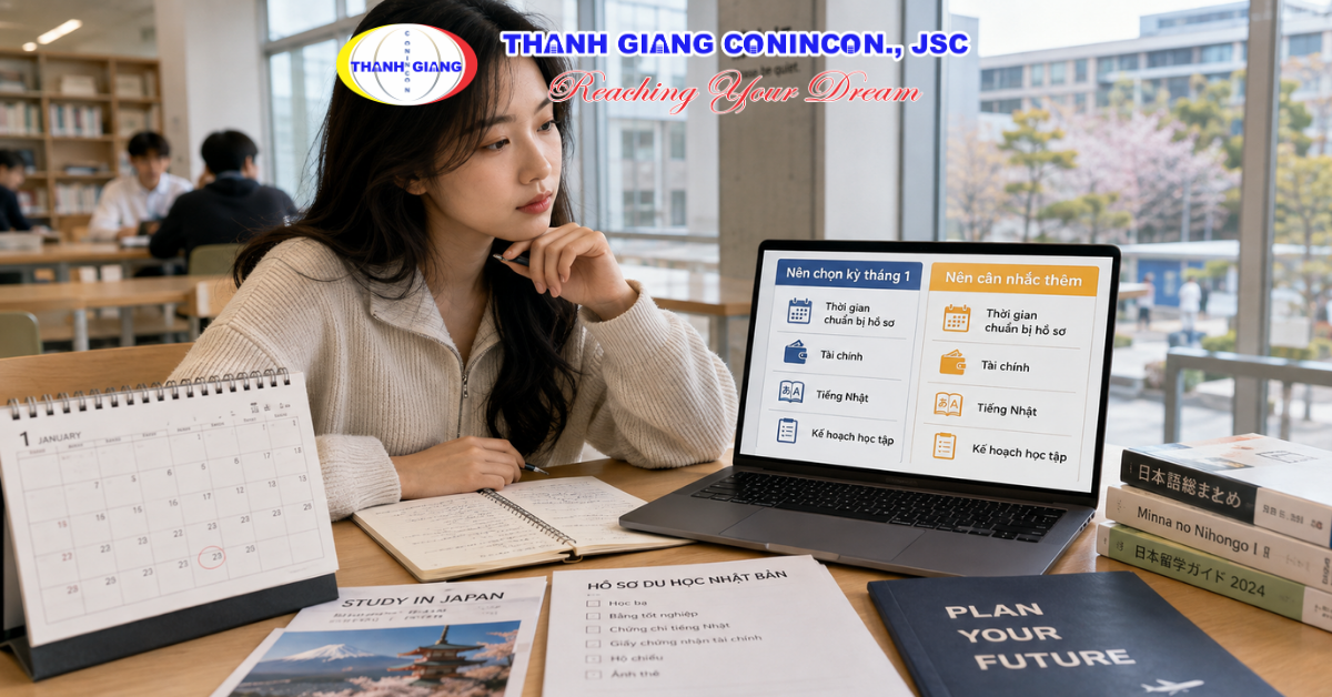 Du học sinh cân nhắc lựa chọn du học Nhật Bản kỳ tháng 1