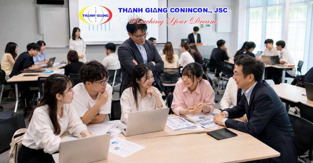 Du học sinh ngành Quản trị kinh doanh làm dự án thực tế cùng doanh nghiệp tại Nhật Bản