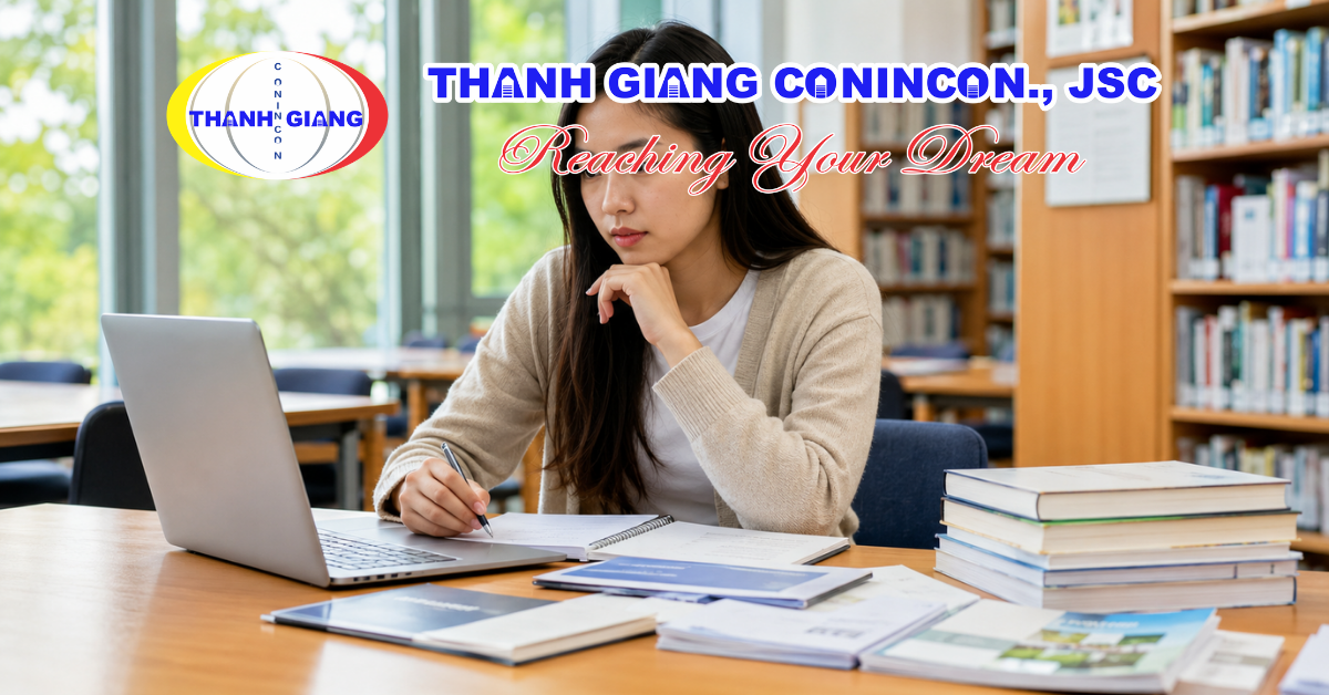Du học sinh tìm hiểu trường mới và chuẩn bị hồ sơ xin nhập học tại Nhật Bản