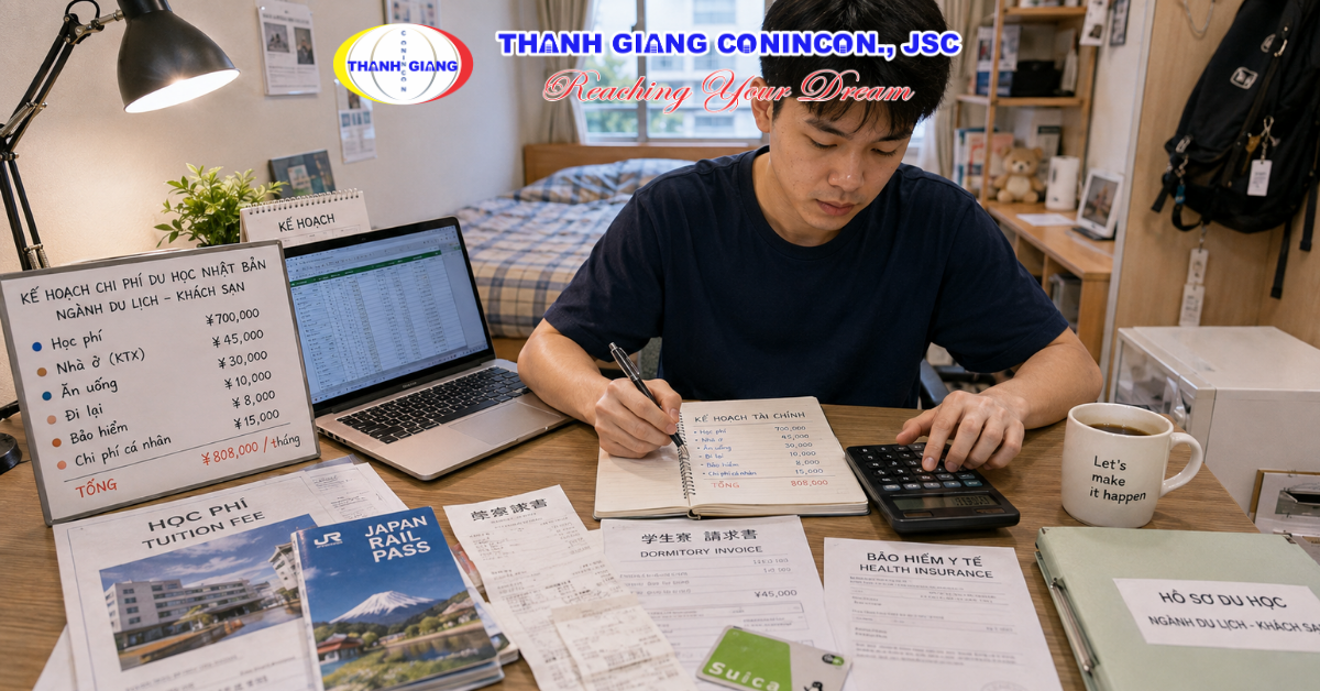 Du học sinh tính toán học phí và chi phí sinh hoạt khi học ngành Du lịch – Khách sạn tại Nhật Bản