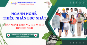 Ngành nghề thiếu nhân lực Nhật