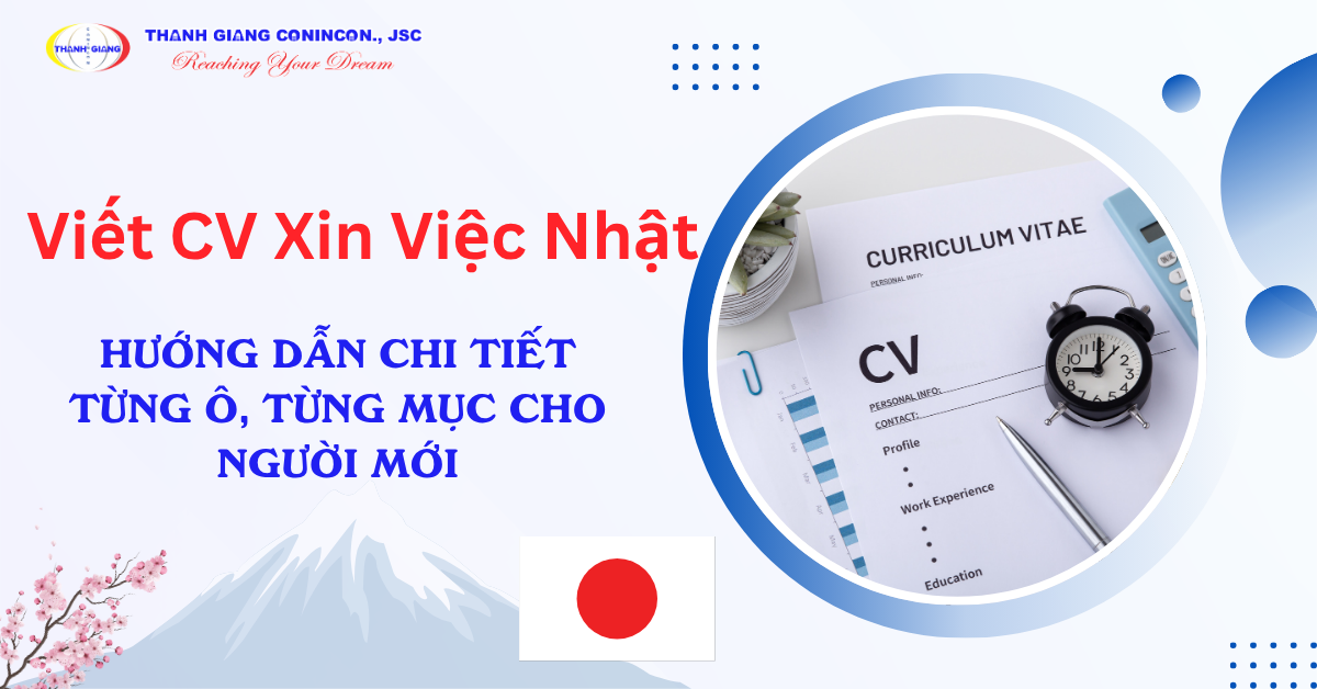 Viết CV xin việc Nhật